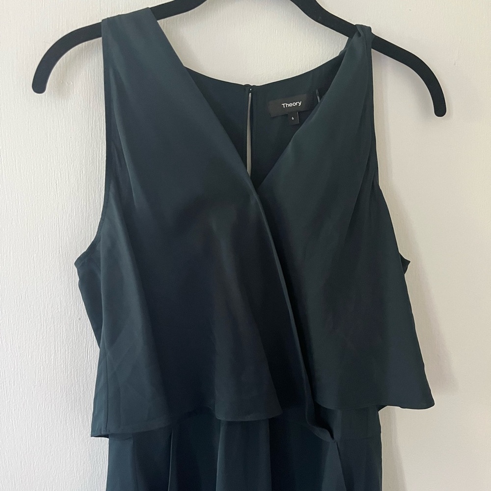 Theory Silk Layered Dress - Pockets - Never Worn